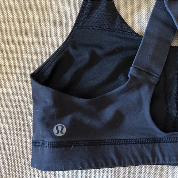 LuLuLemon Athletics Black Sports Bra - Picture 3 of 4
